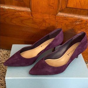 Plum kitten heel Via Spiga